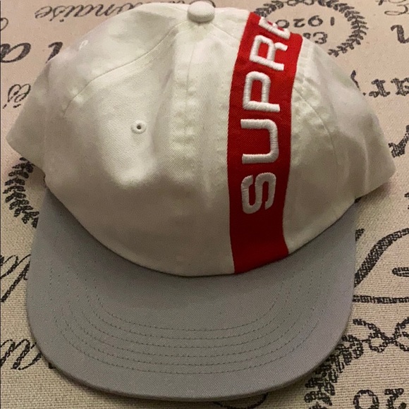 Supreme Stripe 6-Panel Hat
